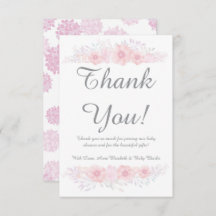 その女の子のフローラシンプルの赤ん坊シャワー植物学