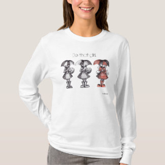 その女の子のフード付きスウェットシャツCadouxdleがあって下さい Tシャツ