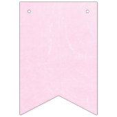 その女の子のベビーシャワーのピンクのストライプおよび点の旗 バンティングフラッグ (第2の旗)