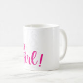 その女の子の性明らかに一致する家族ベビー部分 コーヒーマグカップ (正面右)