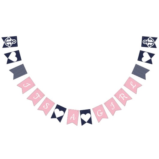 その女の子の航海のな旗布 バンティングフラッグ (全)