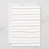 その女の子ユーカリ緑のバルーン赤ちゃんシャワー 招待状 (裏面)