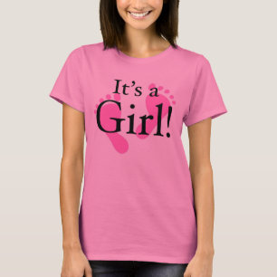 その女の子-生まれたばかりのなベビーベビーシャワー Tシャツ
