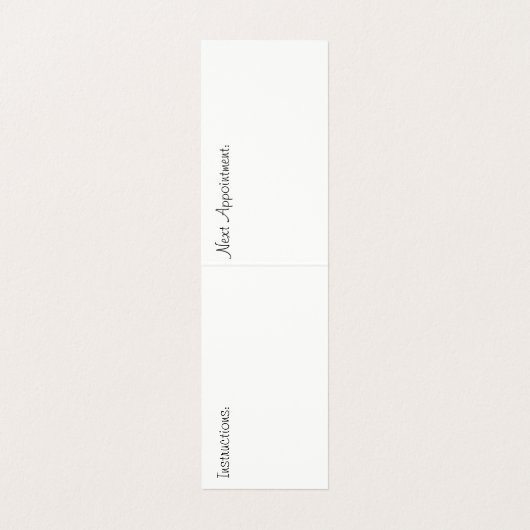 その女性は犬や猫が大好き 名刺 (内部フラット)