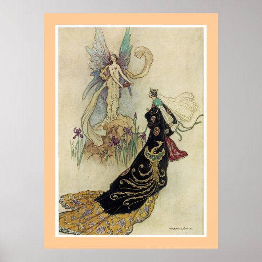 その妖精は女王陛下を歓迎した ポスター (正面)