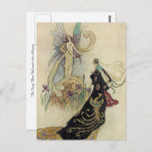 その妖精は女王陛下を歓迎した ポストカード (正面/裏面)