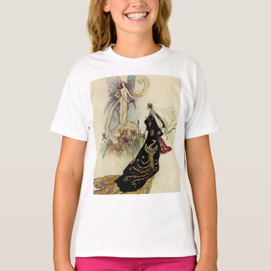 その妖精は女王陛下を歓迎した Tシャツ (正面)