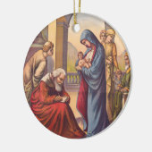 その子与えジョンは名前を セラミックオーナメント (左)