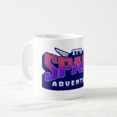 その宇宙の冒険マグカップ コーヒーマグカップ (正面左)