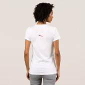 その家族は一緒にスケートで滑ります Tシャツ (裏面フル)