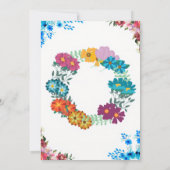 その小さな恐竜は友人とパーティーを望む 招待状 (裏面)