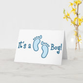 その少年 カード (黄色い花)