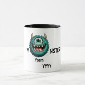 その年のモンスター|おもしろい オーダーメイド マグカップ (中央)