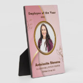 その年の従業員 フォトプラーク (側面)