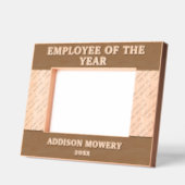 その年の従業員 レーザー彫刻フレーム (左)