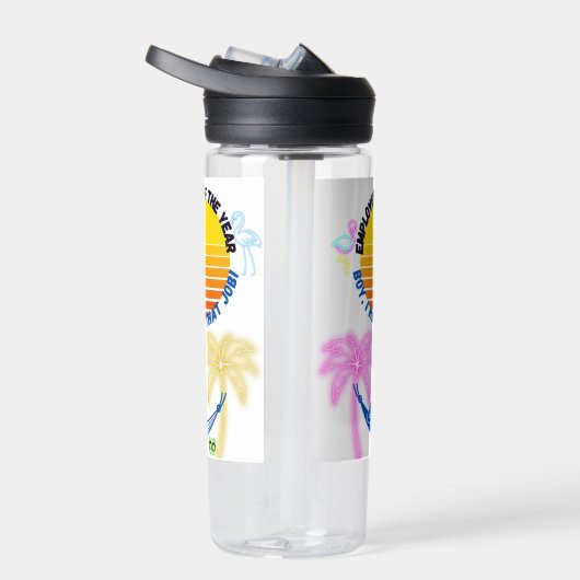 その年の従業員：私はその仕事を嫌う少年！ ウォーターボトル (右面)