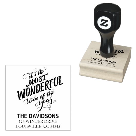 その年の脚本の中で最も素晴らしい時期だ ラバースタンプ (押印)