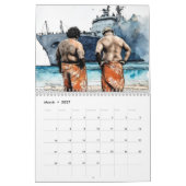 その年 – ニュージーランドの漫画カレンダー カレンダー (3月 2027)