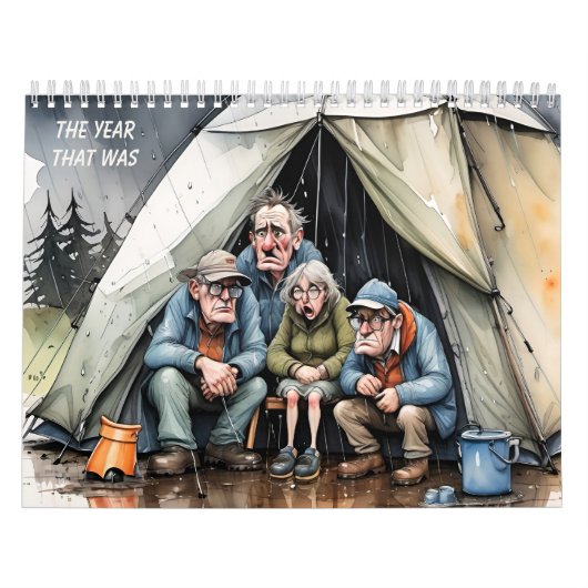 その年 – ニュージーランドの漫画カレンダー カレンダー (カバー)