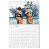 その年 – ニュージーランドの漫画カレンダー カレンダー (3月 2026)