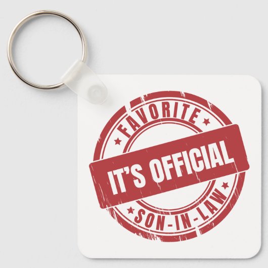 その役人は法律お気に入りのの息子である キーホルダー (正面)