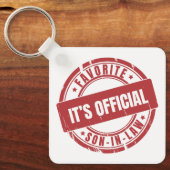 その役人は法律お気に入りのの息子である キーホルダー (正面)