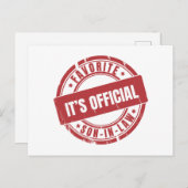 その役人は法律お気に入りのの息子である シーズンポストカード (正面/裏面)