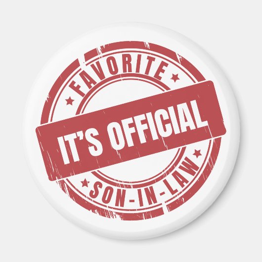 その役人は法律お気に入りのの息子である マグネット (正面)