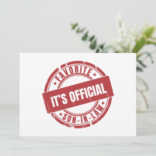 その役人は法律お気に入りのの息子である 招待状 (スタンド正面)