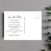 その後ずっと幸せに写真を保存 案内ポストカード