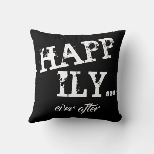 その後ずっと幸せに暮らしていた クッション (裏面)