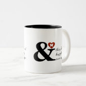 その後ずっと幸せに暮らしていた ツートーンマグカップ (正面右)