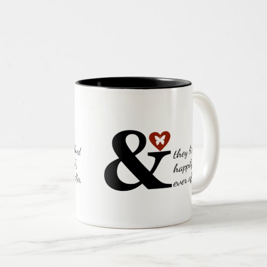 その後ずっと幸せに暮らしていた ツートーンマグカップ (正面右)