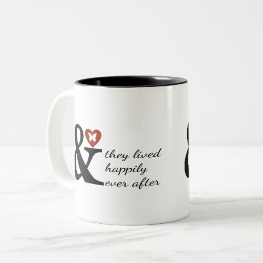 その後ずっと幸せに暮らしていた ツートーンマグカップ (正面左)