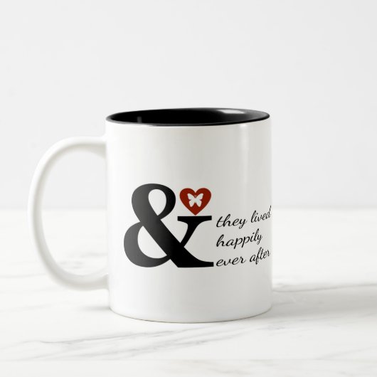 その後ずっと幸せに暮らしていた ツートーンマグカップ (左)