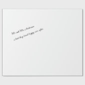 その後ずっと幸せに暮らしていた ラッピングペーパー (フラット)