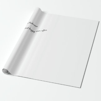 その後ずっと幸せに暮らしていた ラッピングペーパー