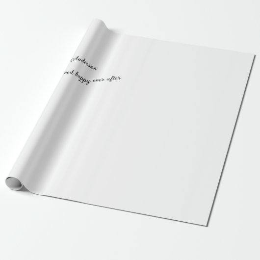 その後ずっと幸せに暮らしていた ラッピングペーパー (アンロールド)