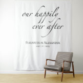 その後ずっと幸せに | の結婚背景 タペストリー (インサイチュ)