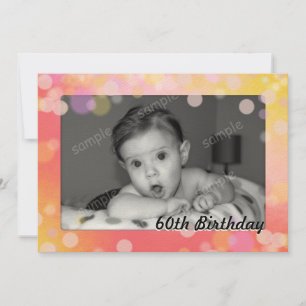 その後と今より年上の女性の写真誕生日 招待状
