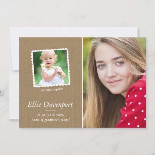 その後と今 | 2-Photo卒業パーティー 招待状 (正面)