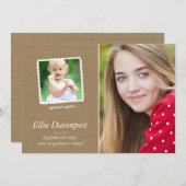 その後と今 | 2-Photo卒業パーティー 招待状 (正面/裏面)