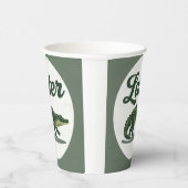 その後のワニ：別れスタイリッシュの 紙コップ (右)