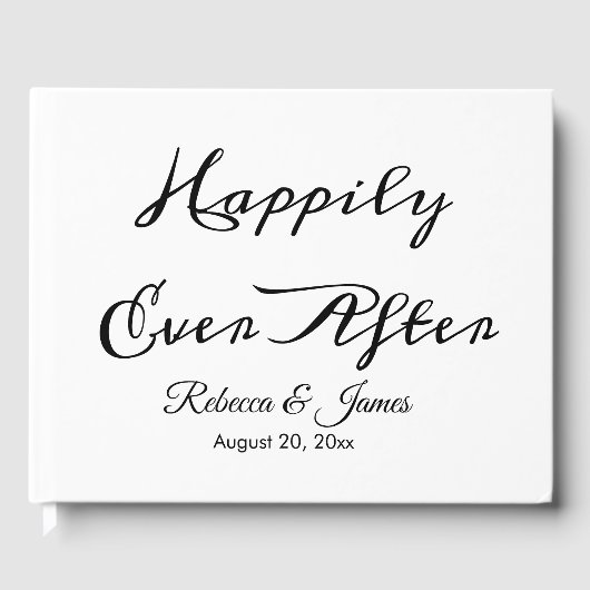 その後もエレガント幸せに書く台本 ゲストブック (正面)