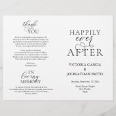 その後も幸いなことに結婚の式は折り畳める (正面)