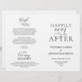 その後も幸いなことに結婚の式は折り畳める (正面/裏面)