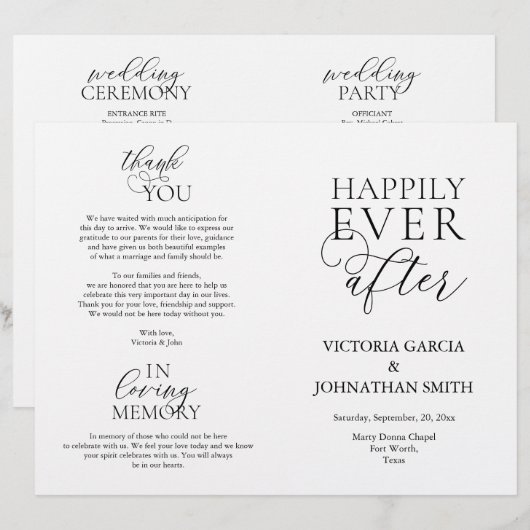 その後も幸いなことに結婚の式は折り畳める (正面/裏面)