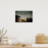 その後キスをするずっと幸せに暮らした女の子の馬 ポスター (キッチン)