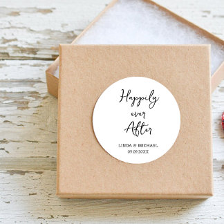 その後結婚は幸せに新郎新婦が ラウンドシール