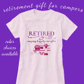 その後退職したずっと楽しくキャンプする Tシャツ